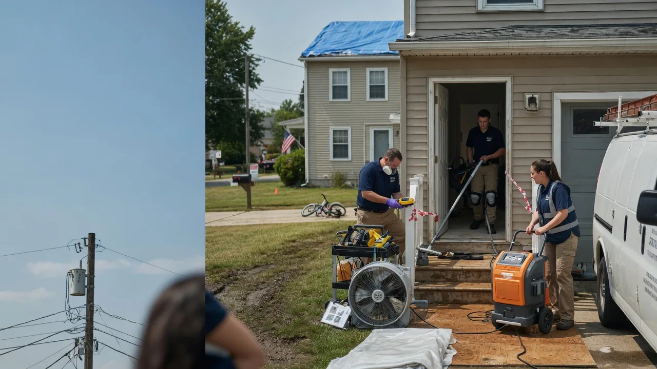 Water Damage Repair in Lapaz, IN near me